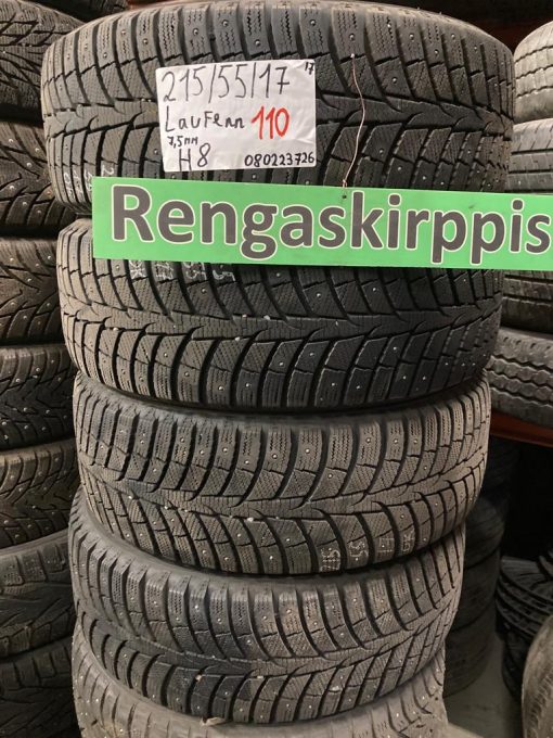 K 215/55R17 Laufenn nasta 7,5mm DOT17 H8