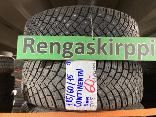 K 185/60R15 Continental nasta 7mm Dot19