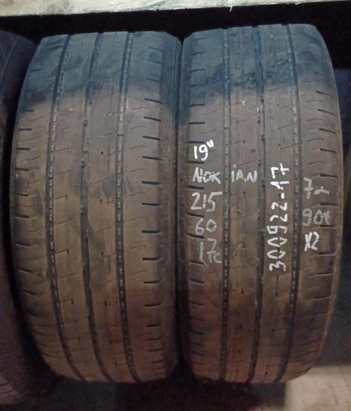 215/60R17C Nokian kesä 7mm / 4P30