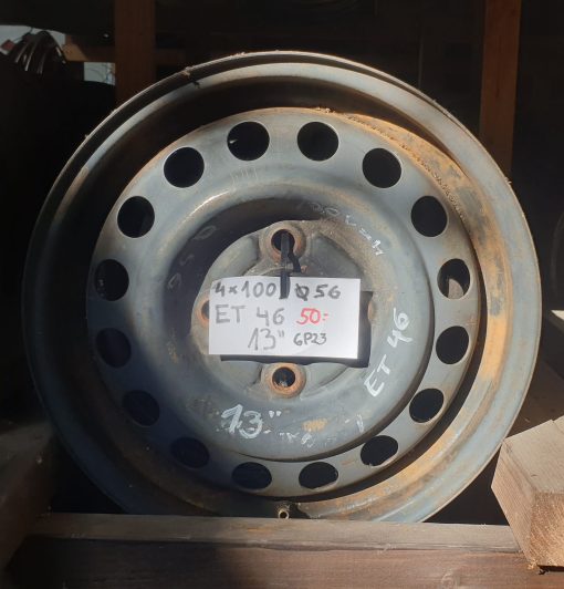 13" 4X100 KR56 ET46