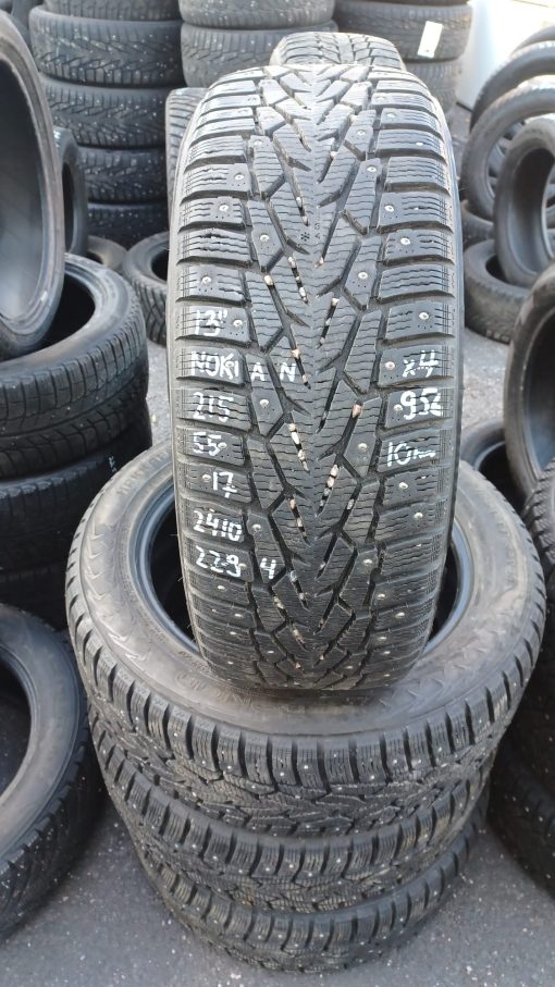 K 215/55R17 Nokian nasta 10mm / K12