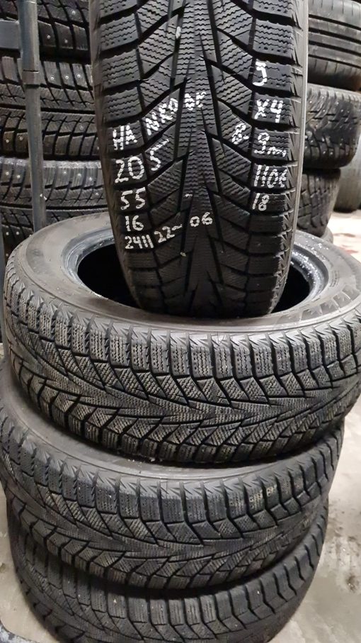 205/55R16 Hankook kitka 8-9mm / K15