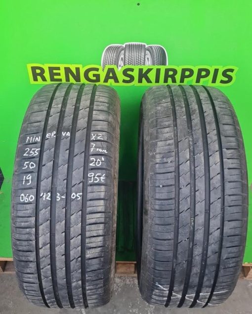 K 255/50R19 Minerva kesä 7mm 6-11