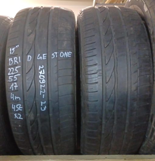 K 225/55R17 Bridgestone kesä 4mm / K2