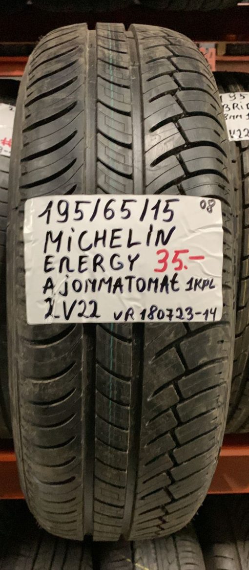 195/65R15 Michelin Energy kesä ajamattomat / 2V22