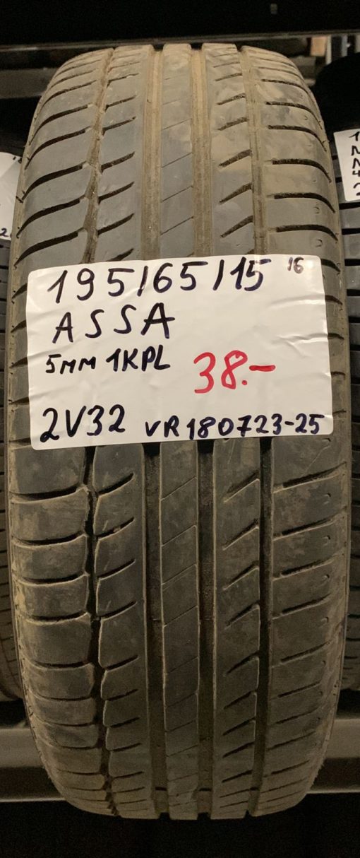 195/65R15 Assa kesä 5mm / 2V32