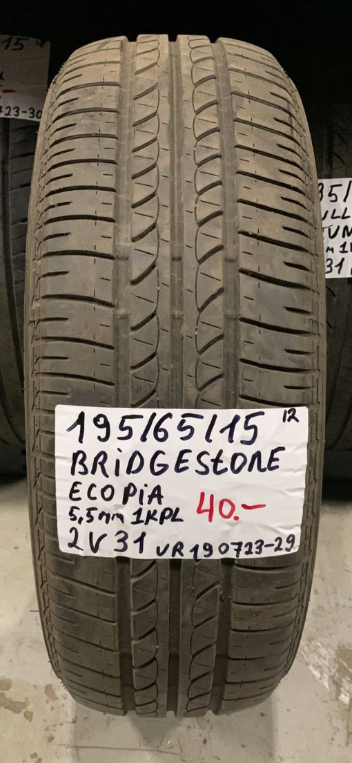 195/65R15 Bridgestone Ecopia kesä 5,5mm