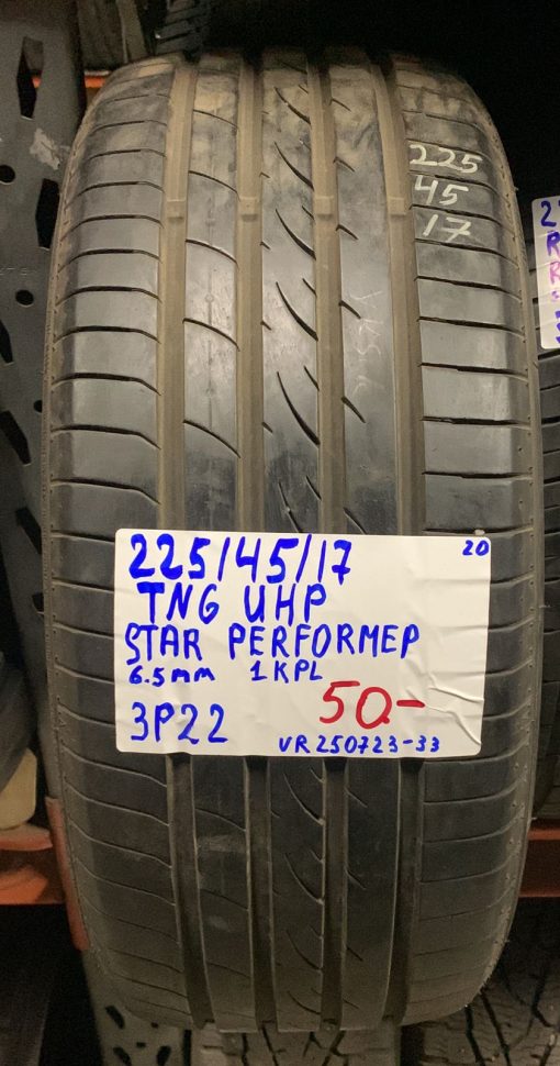 225/45R17 Star Performer TNG UHP kesä 6,5mm / 7V