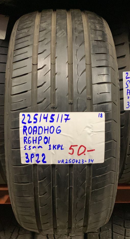 225/45R17 Roadhog RGHP01 kesä 5,5mm / 7V