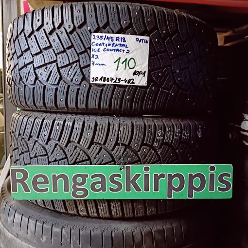 235/45R18 Continental IceContact 2 nasta 7mm