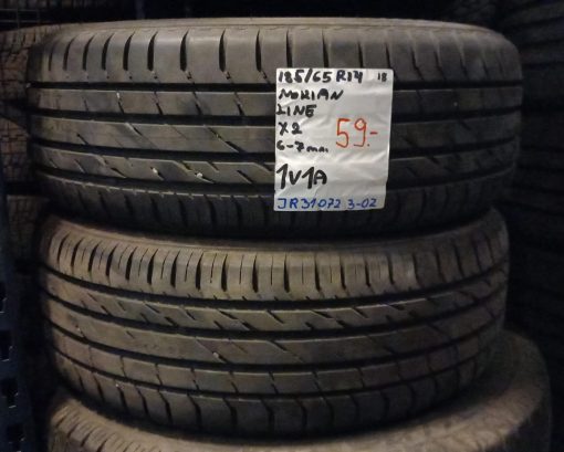 185/65R14 Nokian Line kesä 6-7mm / 1V6-2