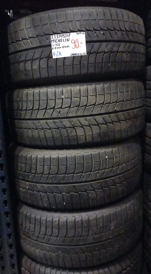 225/45R17 Michelin X-Ice kitka 6-7mm