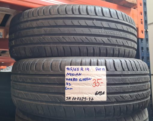 185/65R14 Nokian HakkaGreen kesä 6mm