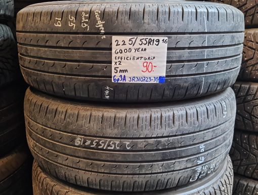 225/55R19 Goodyear EfficientGrip kesä 5mm / K1-V