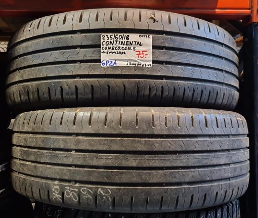 235/60R18 Continental ContiEcoContact 5 kesä 4-5mm / 5P84