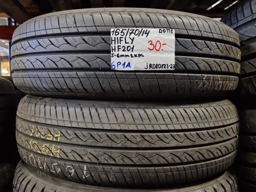 165/70R14 Hifly HF201 kesä 5-6mm / 6P1A