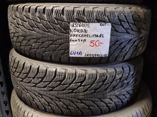 185/60R15 Nokian HKPL R2 kitka 6mm / 6V1A