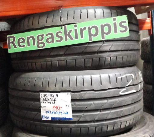 245/40R19 Hankook Ventus S1 kesä 4mm / 8P3A