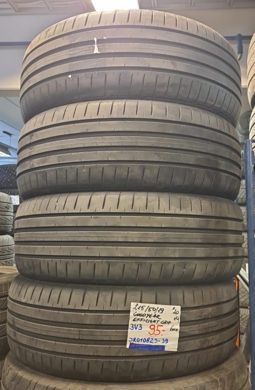 215/50R19 Goodyear EfficientGrip kesä 6mm