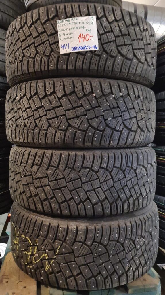 225/45R17 Continental IceContact 2 SSR Runflat nasta 8-9mm