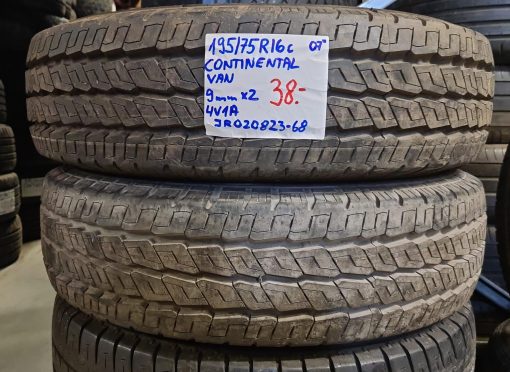 195/75R16c Continental Van kesä 9mm / 4V1A