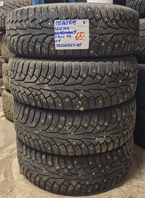 195/65R15 Nokian Nordman 5 nasta 7-8mm / 1-1