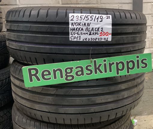 235/55R19 Nokian HakkaBlack 2 kesä 5,5-6mm
