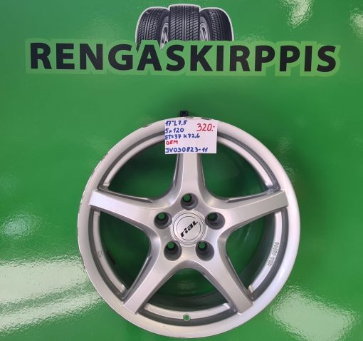17" 5x120 ET37 K72,6 17"x7,5 Oem / VR5