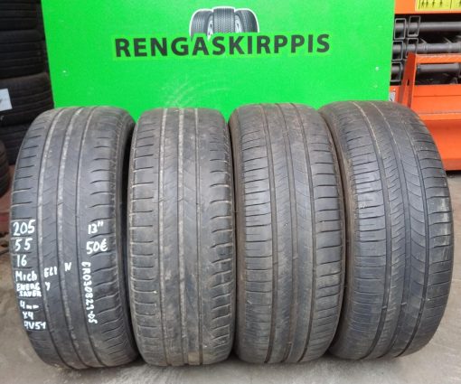205/55R16 Michelin Energy Saver kesä 4mm