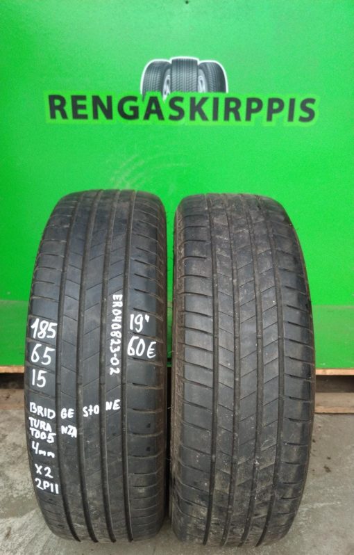 185/65R15 Bridgestone Turanza T005 kesä 4mm