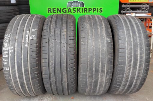 235/55R19 Michelin Latitude Sport 3 kesä 4mm / 6-25