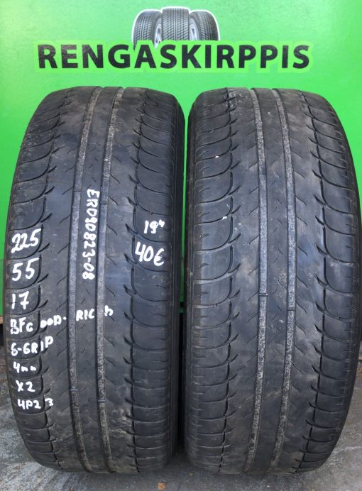 225/55R17 BFGoodrich G-Grip kesä 4mm / 4P23