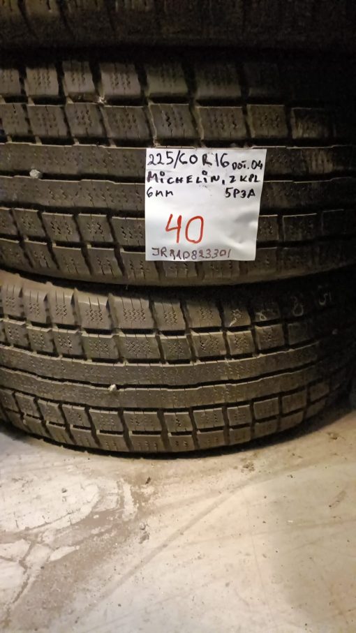 225/60R16 Michelin kitka 6mm / 5P3A