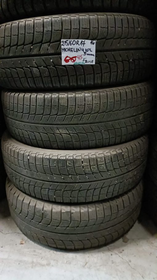 215/60R17 Michelin kitka 5mm / 5V1A