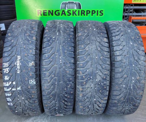 215/75R16c Nokian Nordman C nasta 9-10mm / K3