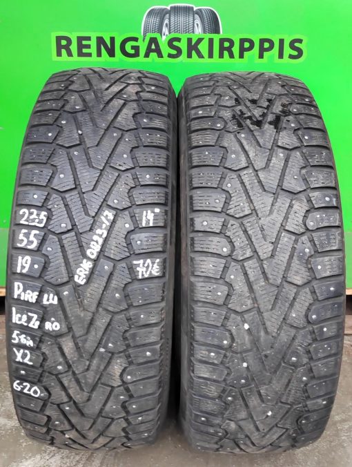 235/55R19 Pirelli IceZero nasta 5-6mm / 6-20