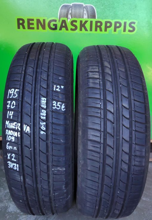 195/70R14 Minerva Radial 109 kesä 6mm / K6