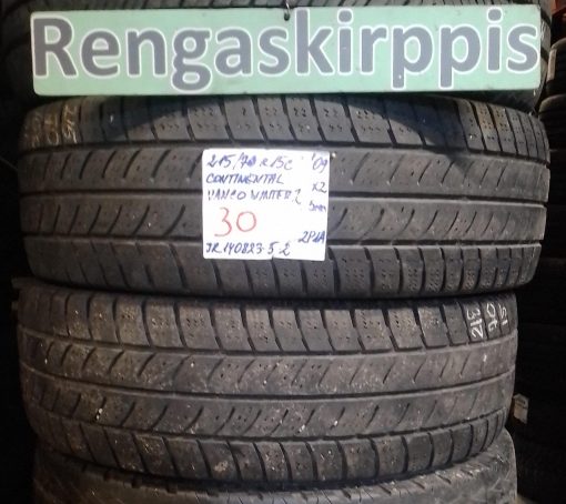 215/70R15c Continental VancoWinter 2 kitka 5mm / 2P1A