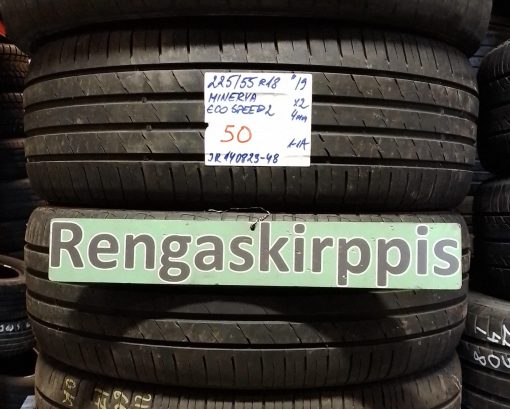 225/55R18 Minerva EcoSpeed 2 kesä 4mm / 1-1A