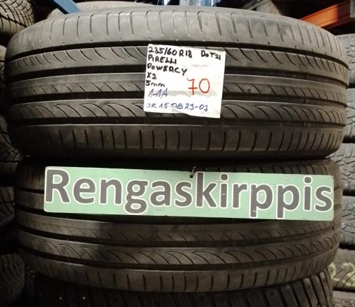 235/60R18 Pirelli Powercy kesä 5mm / 5P84