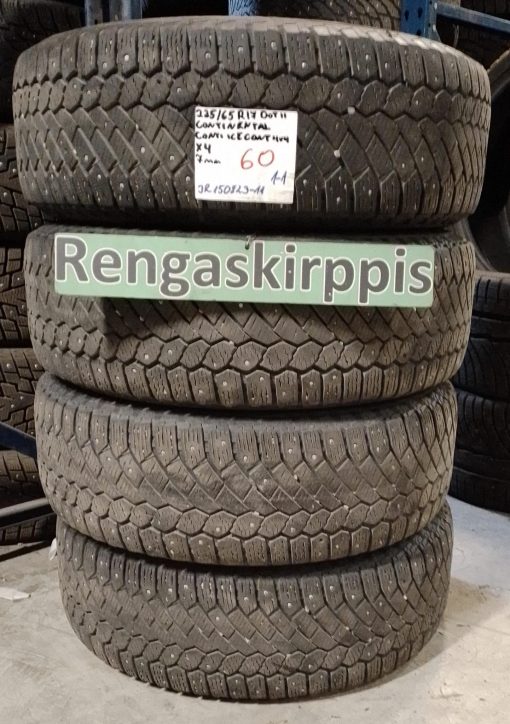 235/65R17 Continental ContiIceContact 4x4 nasta 7mm / 1-1