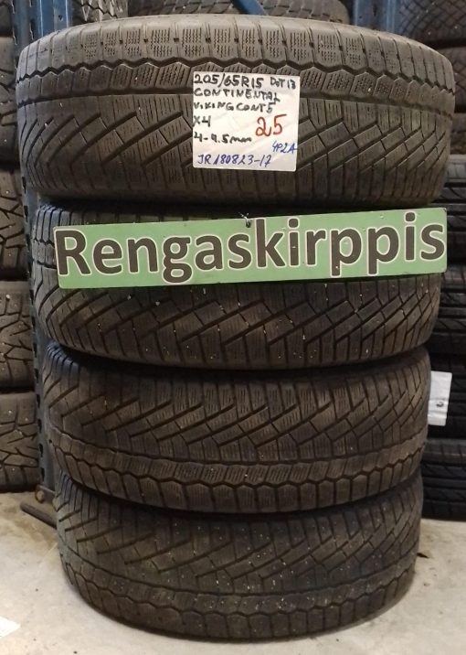 205/65R15 Continental VikingContact 5 kitka 4-4,5mm / 4P2A