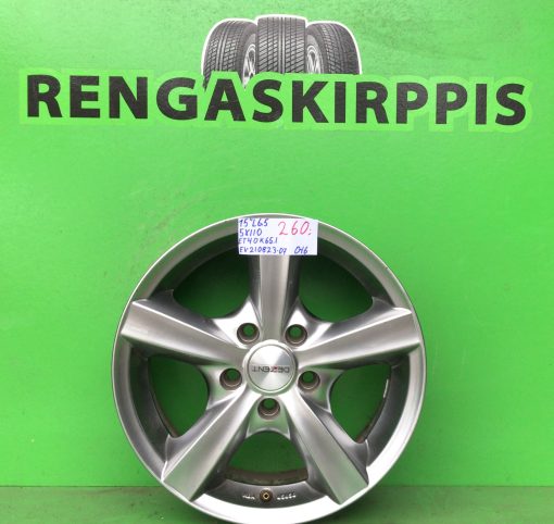 15" 5x110 ET40 K65,1 15"x6,5 / 0-16