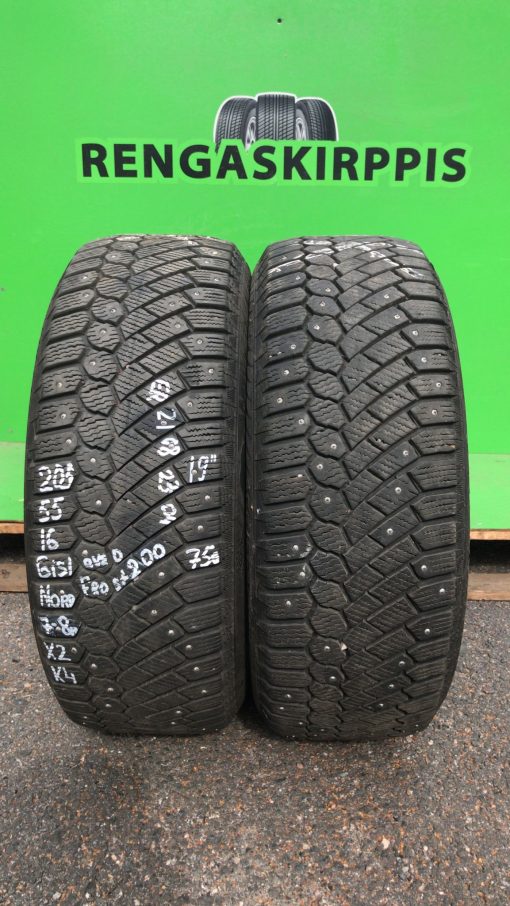 205/55R16 Gislaved NordFrost 200 nasta 7-8mm / K4