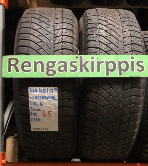 225/65R17 Continental VikingContact 6 kitka 5mm / 2V14