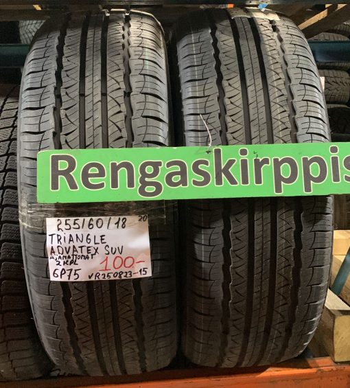 255/60R18 Triangle Advatex SUV kesä ajamattomat / 6P75