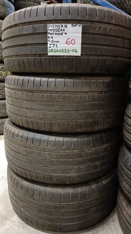 245/45R18 Nordexx FastMove 4 kesä 4-5mm / 5P1