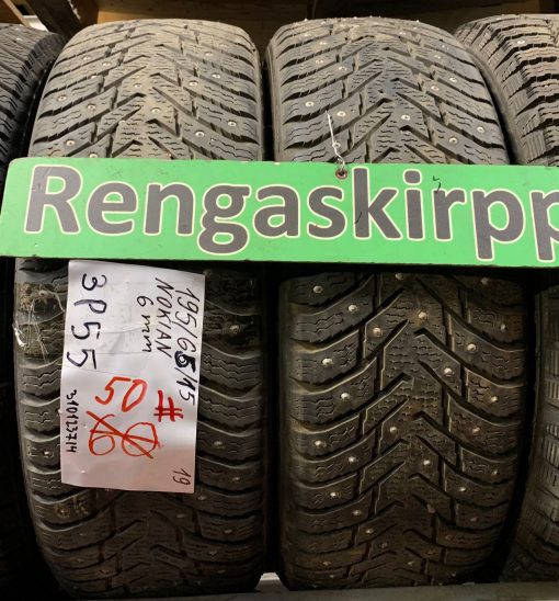 195/65R15 Nokian nasta 6mm / 3P55