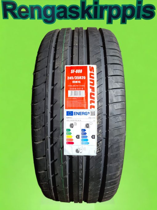 245/35R20 Sunfull SF-888 95W XL C,C 72dB/kesä