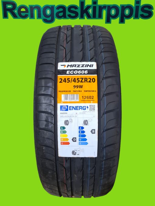 245/45R20 Mazzini Eco606 99W D,B 71dB/kesä